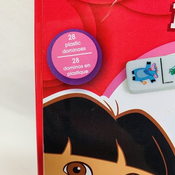 DORA THE EXPLORER 28 DOMINOES NICK JR KIDS CHILDREN'S CARDINAL 2005 COLLECTIBLE - Picture 2 of 5